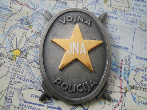 Abzeichen militärpolizei jna - abzeichen,