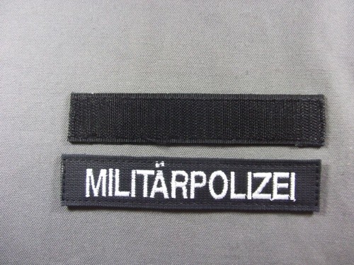 Namenstreifen militärpolizei - namenstreifen,