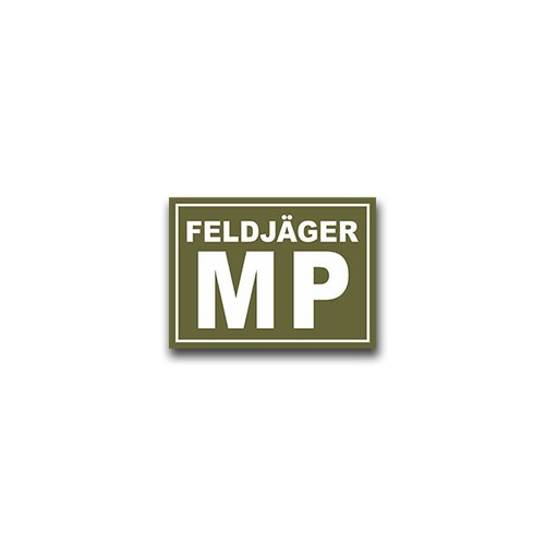 Aufkleber sticker feldjäger - aufkleber/sticker,