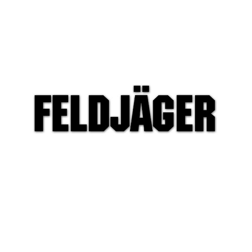 Aufkleber feldjäger military - aufkleber,
